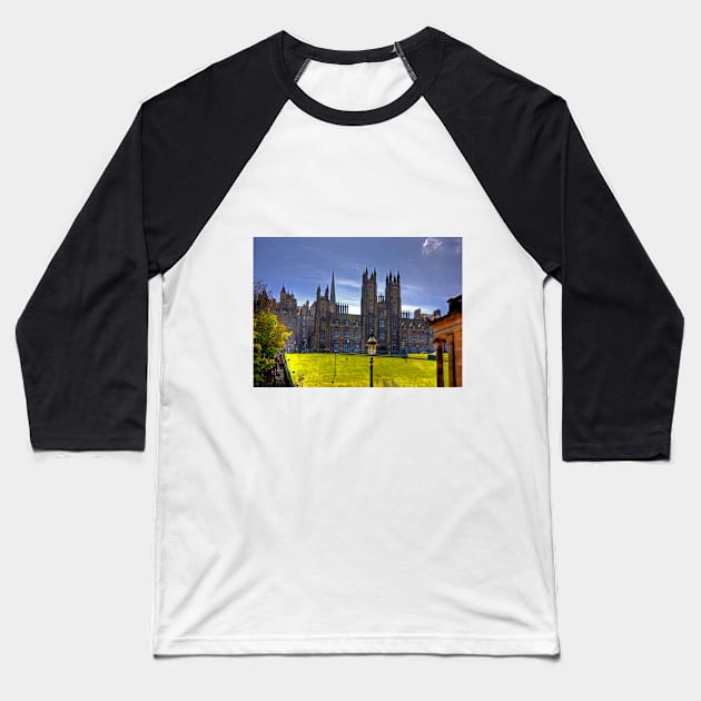 New College on The Mound Baseball T-Shirt by tomg